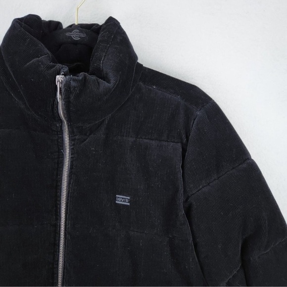 Levis Zoe Black Puffer Jacket - Picture 4 of 16